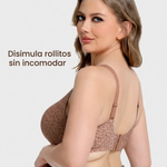 El brasier sin aros que no marca, no aprieta y se adapta a tu cuerpo